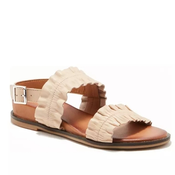 Chelsea crew Roche low wedge sandals - Picture 2 of 6